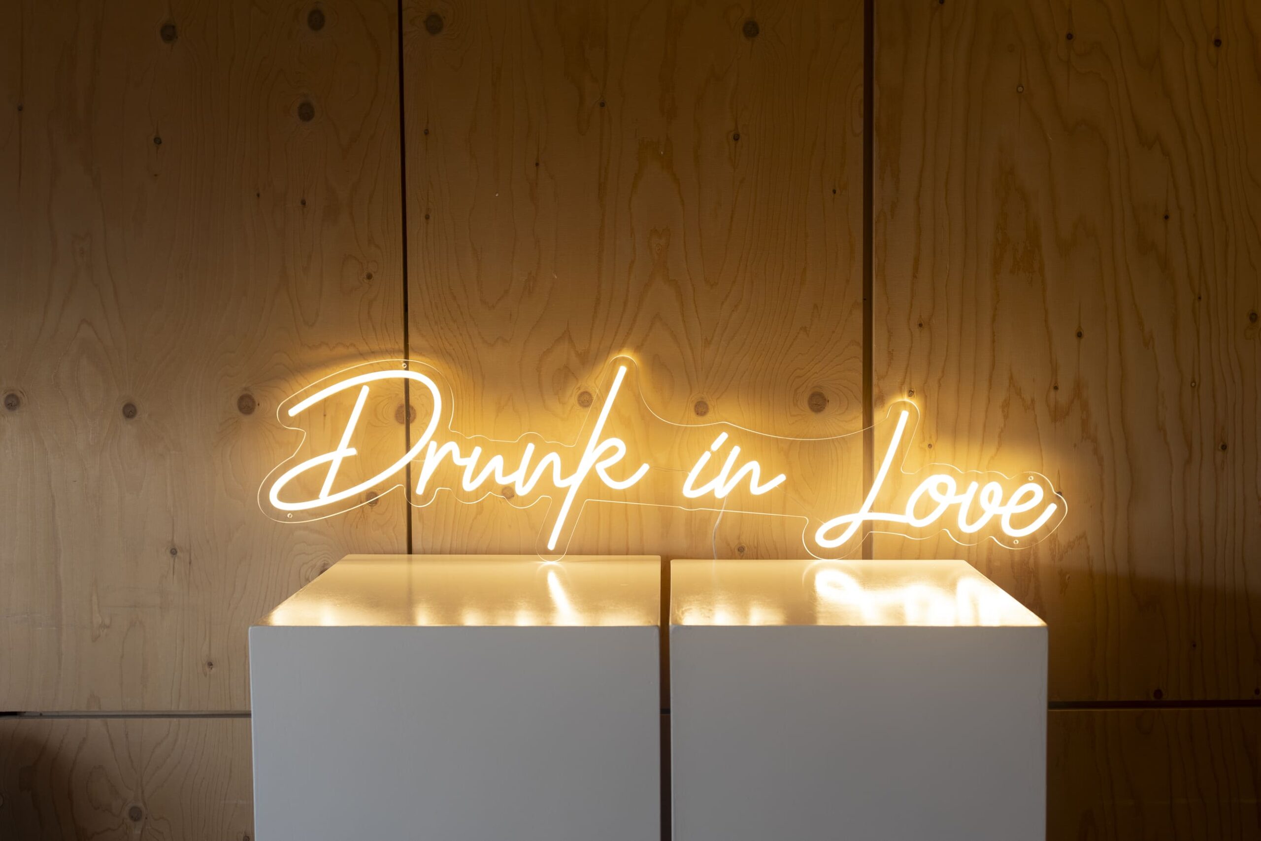 Neon tekst - Drunk in love